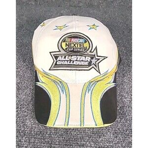 2005 NASCAR Cup Series All Star Challenge Hat Cap Nextel Beige Adult Adjustable